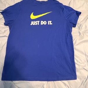 Blue Nike T- Shirt
